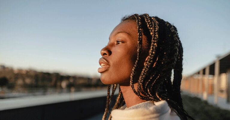 A woman considering an abortion